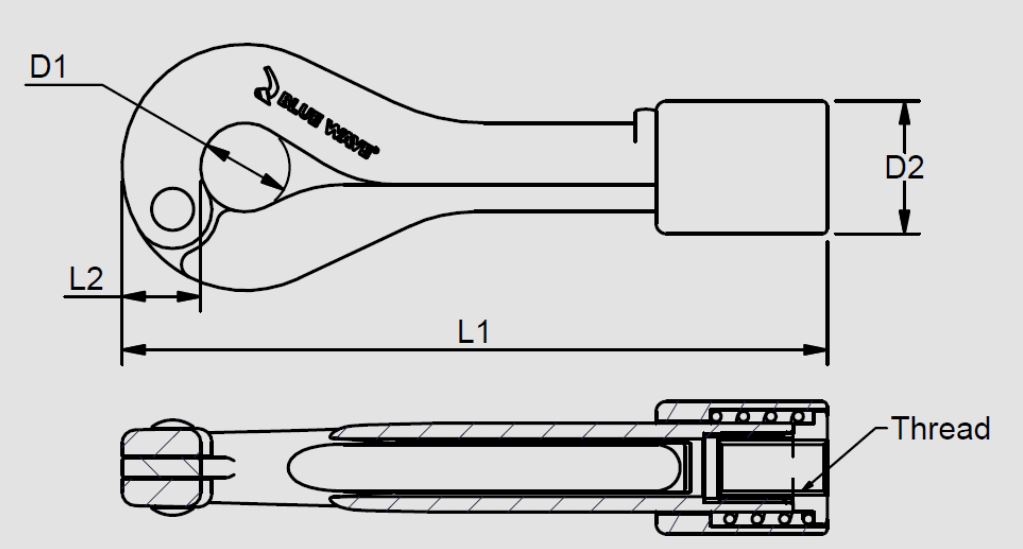 BWGH0 Gatehook drawing