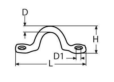 PRH202 Eye Strap Round drawing