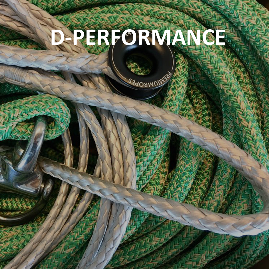 Dyneema rope halyards with snap shackle T-close®